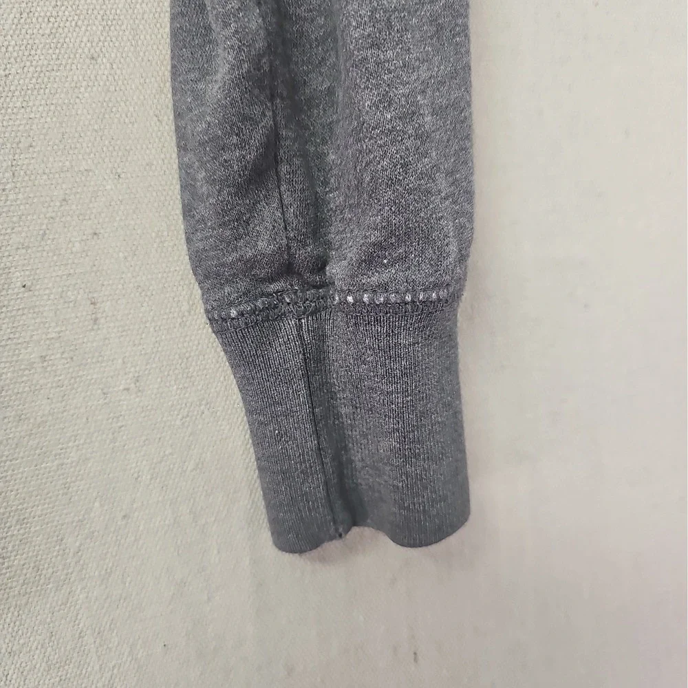 Nike Womens Medium Heather Gray Sportswear Club Fleece Funnel Neck Hoodie Cowl